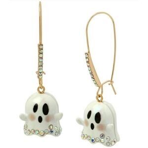 Betsey Johnson ghost earrings‎